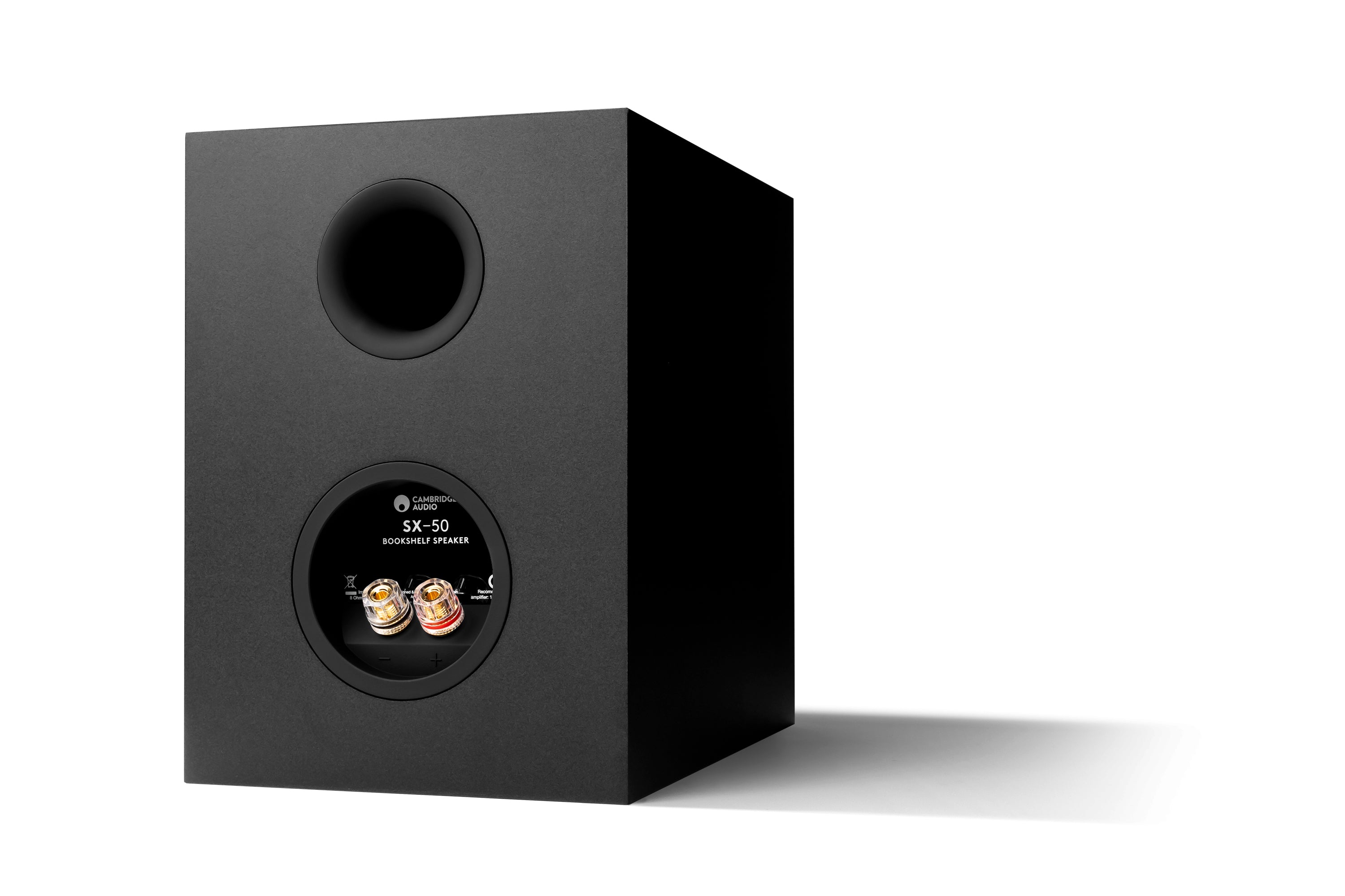SX-50 Compact Bookshelf Speaker Pair (Matt Black)
