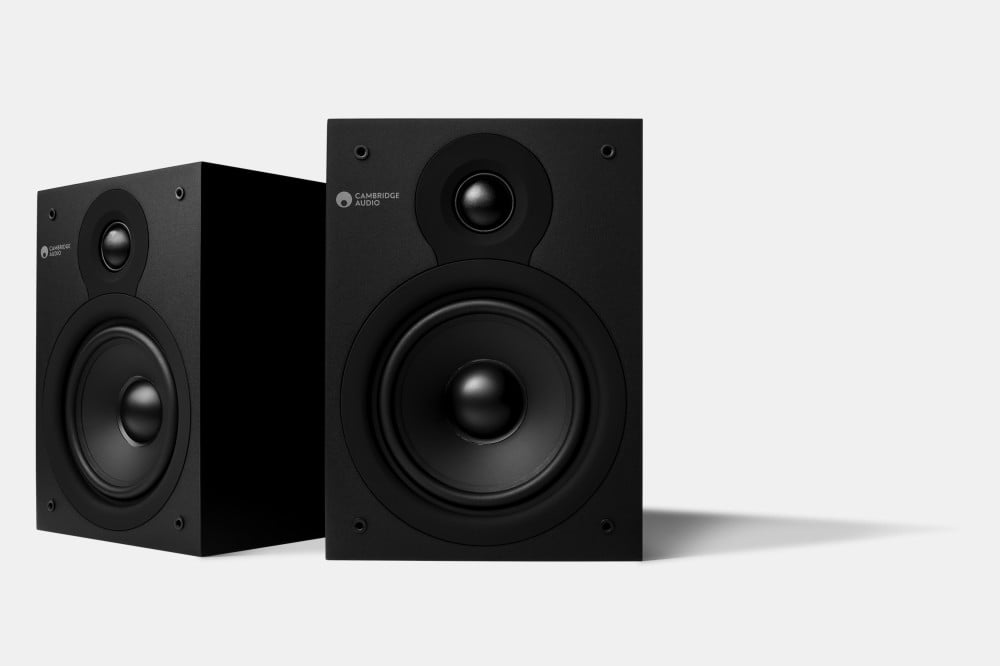 SX-50 Compact Bookshelf Speaker Pair (Matt Black)
